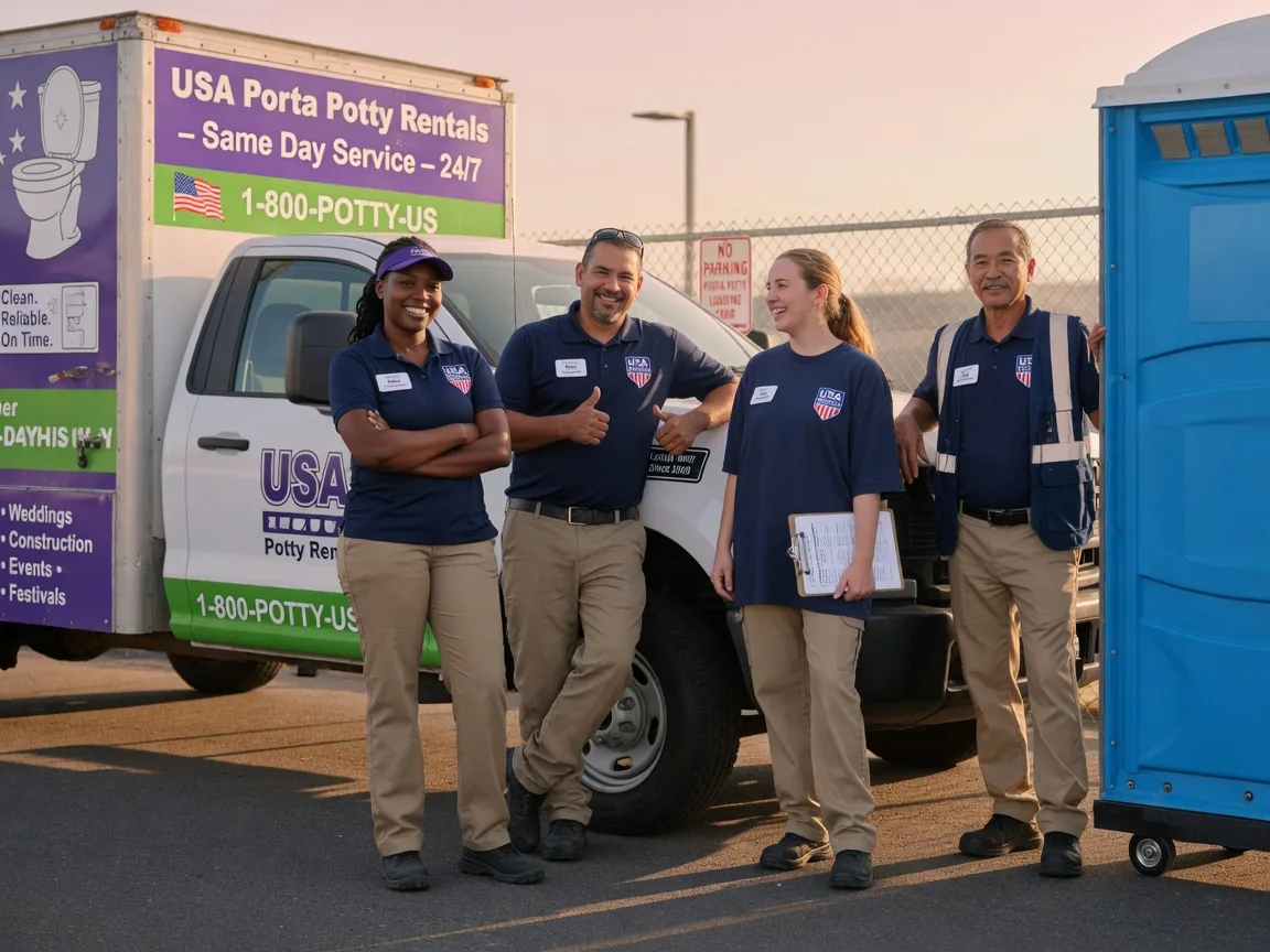 Porta Potty Rental company in Naperville, IL